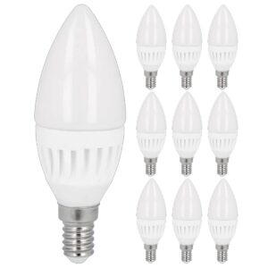 LED line LITE LED Kaarslamp C37 E14 - 9W (vervangt 80W) - 992lm - Ø37mm - 230V - Energiezuinig - 10 stuks