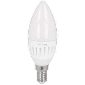 LED line PRIME LED Kaarslamp C37 E14 - 5W (vervangt 60W) - 700lm - Ø37mm - 230V - Energiezuinig
