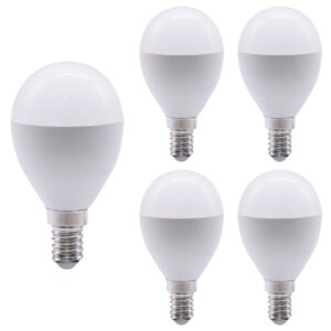 Optonica LED Kogellamp G46 E14 - 10W (vervangt 85W) - 1000lm - 6000K Koel Wit - 230V - Ø46mm - Energiezuinig - 5 stuks