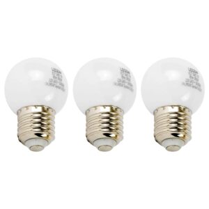 LED line LITE LED Kogellamp G45 E27 - 1W (vervangt 7W) - 80lm - Ø45mm - 230V - Energiezuinig - 3 stuks