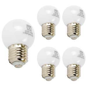 LED line LITE LED Kogellamp G45 E27 - 1W (vervangt 7W) - 80lm - Ø45mm - 230V - Energiezuinig - 5 stuks