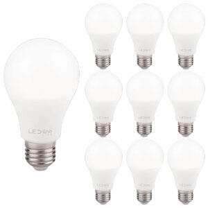 LED line LITE LED Lamp A60 E27 - 10W (vervangt 80W) - 940lm - Ø60mm - 230V - Energiezuinig - 10 stuks