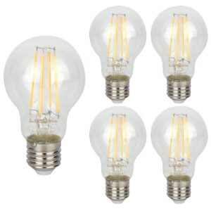 LED line LITE LED Filament Lamp A60 E27 - 7W (vervangt 70W) - 840lm - Ø60mm - 230V - Energiezuinig - 5 stuks