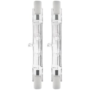 Modee Halogeenlamp R7s - 120W 2700K 2250 LM 230V - Staaflamp - 78mm - Warm Wit - 2 stuks