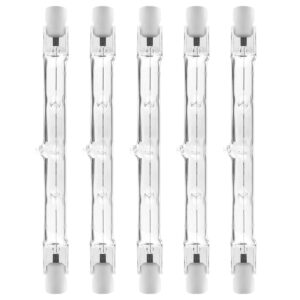 Modee Halogeenlamp R7s Dimbaar - 120W 2700K 2250lm 230V - Staaflamp - 118mm - Warm Wit - 5 stuks