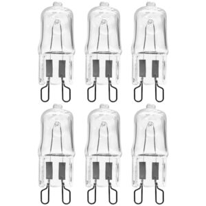 Modee G9 Halogeenlamp 28W - 370lm 230V 2800K - Halogeen Lampjes Insteek ECO - Warm Wit Licht - Dimbaar - Per 6 Halogeenlampen