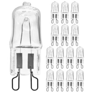 Modee Ovenlamp Halogeenlamp G9 25W 300 Graden - 260lm 230V - Warm Wit Licht - Dimbaar - 15 stuks