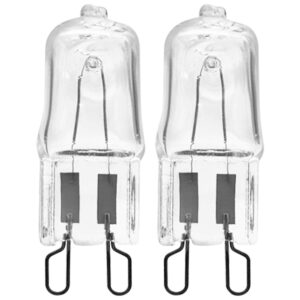 Modee Ovenlamp Halogeenlamp G9 40W 300 Graden - 490lm 230V - Warm Wit Licht - Dimbaar - 2 stuks