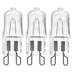 Modee Ovenlamp Halogeenlamp G9 40W 300 Graden - 490lm 230V - Warm Wit Licht - Dimbaar - 3 stuks