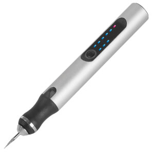 Graveerpen Draadloos - Elektrische Graveerset XXL - Complete set - 30+ Frezen, Zaagbladen, Bitjes, Sjablonen - USB Oplaadbaar
