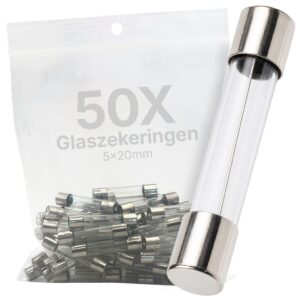 VLTG Glaszekering 5x20mm - 400mA - F(snel) - Beschermt tegen overbelasting - 50 stuks