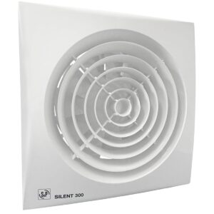 Soler & Palau Silent-300 CRZ Badkamerventilator 150mm - Met Timer - 260 m³/h - 32dB - IP45