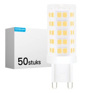 Modee LED Lamp G9 - 4.3W 2700K 450lm 230V - LED Lamp insteek - Warm Wit - 50 stuks