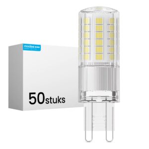 Modee LED Lamp G9 - 5W 2700K 600lm 230V - LED Lamp insteek - Warm Wit - 50 stuks