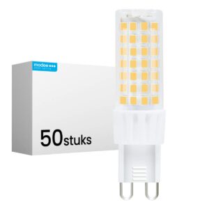 Modee LED Lamp G9 - 6W 2700K 600lm 230V - LED Lamp insteek - Warm Wit - 50 stuks