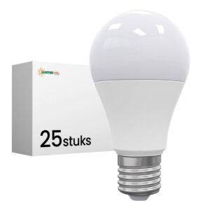 Spectrum Dimbare LED Lamp E27 11W - 230V - 1050 Lumen - 3000K Warm wit - Gezellig licht - Dimbaar - Energiezuinig - 25 stuks