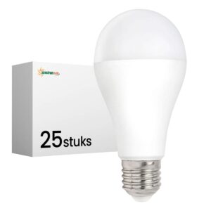 Spectrum LED Lamp E27 15W - 230V - 1500 Lumen - 3000K Warm wit - Gezellig licht - Energiezuinig - 25 stuks