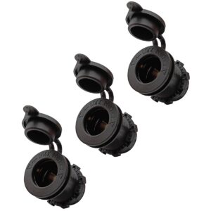 ProRide 12V Sigarettenaansteker Stopcontact Inbouw - 12/24V - 10A - Voor Auto Boot en Camper - 3 stuks