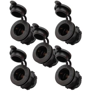 ProRide 12V Sigarettenaansteker Stopcontact Inbouw - 12/24V - 10A - Voor Auto Boot en Camper - 5 stuks