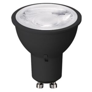 VITO ADVANCE-PRO - LED Spot GU10 - 6W 660lm 3CCT 2700/4000/6400K - Lichthoek 38° - Zwart - 35.000 uur - 1 stuk