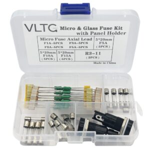 VLTG Elektronica Zekering Set - Micro Axiaal en 5x20mm - 37 stuks
