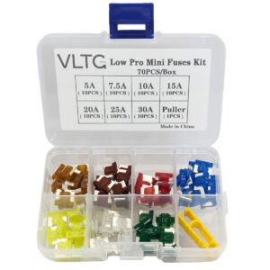VLTG Low Profile Mini Steekzekering Set - ATU - 70 stuks