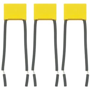 LED Dimstabilisator 150N 0.15uF - Anti-flikkering LED Lampen - Max. 6W - 275V - IP20 - Geel - 3 stuks