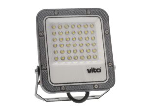 VITO - LED Schijnwerper 30W - 4560lm 6000K IP66 - Met OSRAM SMD LEDs - Wit - LED Floodlight