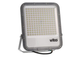 VITO - LED Schijnwerper 100W - 15200lm 6000K IP66 - Met OSRAM SMD LEDs - Wit - LED Floodlight
