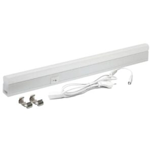 VITO Ledline-P - Led Lichtbalk 8W - 832lm 6000K - Koel Wit Licht - 572x22x35mm - Met Schakelaar en Stekker
