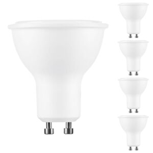 Modee GU10 LED Spot - 10W 1000LM 6000K - Daglicht Wit - LED Spot Lamp - Vervangt 72W Halogeen Gloeilamp - 5 stuks