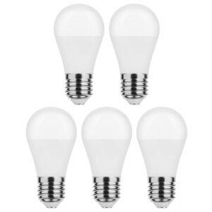 Modee E27 LED Lamp - 8.5W 806LM 4000K - Neutraal Wit - LED Globe Mini G45 - Vervangt 60W Halogeen Gloeilamp - 5 stuks