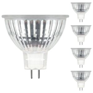 Modee GU5.3 LED Spot Dimbaar - 4.5W 345LM 2700K 12V - Warm Wit - LED Spot Lamp MR16 - 5 stuks