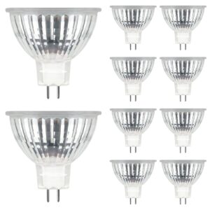 Modee GU5.3 LED Spot Dimbaar - 4.5W 345LM 2700K 12V - Warm Wit - LED Spot Lamp MR16 - 10 stuks