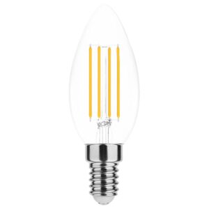 Modee E14 LED Filament Lamp Dimbaar - 5.9W 806LM 4000K - Neutraal Wit - LED Filament Kaarslamp C37 - 1 stuk
