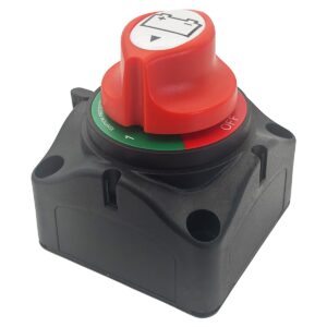 ProRide Accuschakelaar 200A 12-48V DC - Hoofdschakelaar - Batterij Isolator Aan/Uit - Opbouw