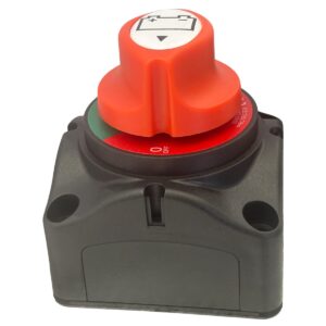 ProRide Accuschakelaar 275A 12-48V DC - Zware Uitvoering - Batterij Isolator Aan/Uit - Opbouw