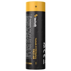 Technik Oplaadbare Batterij Li-Ion 21700 - 4800 mAh - 3.7V - Cilindrische Accu - 1 stuk