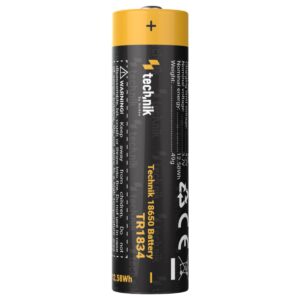 Technik Oplaadbare Batterij Li-Ion 18650 - 3400 mAh - 3.7V - Cilindrische Accu - 1 stuk