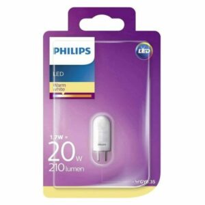 Philips LED Insteeklamp GY6,35 - 1.7W 210lm 3000K 12V - Warm Wit Licht - 15000 uur Levensduur - 1 stuk