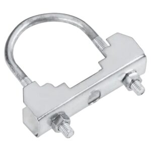 Antenne Mastbeugel Voor Gaasantenne - Gegalvaniseerd Staal - Masten Tot 35 mm - Zilver