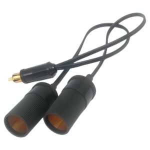 ProRide Auto Sigarettenaansteker Splitter 1 Naar 2 - 12/24V - 2 12V Aansluitingen - Zwart