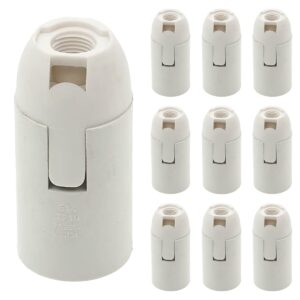 VITO Lamphouder E14 - Wit - E14 fitting - 10 stuks