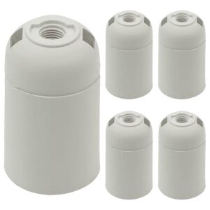 VITO Lamphouder E27 - Wit - E27 fitting - 5 stuks