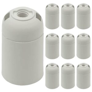 VITO Lamphouder E27 - Wit - E27 fitting - 10 stuks