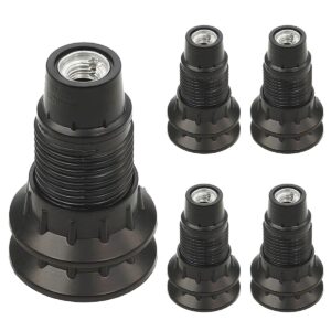 VITO Lamphouder E14 - Zwart - Lamphouder - E14 fitting - 5 stuks