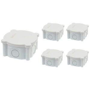 VITO Ronde Lasdoos opbouw 90mm - IP40 - Kunststof aansluitdoos - 5 stuks