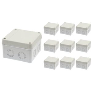 VITO Lasdoos Opbouw 110x110x70mm - IP54 - Waterbestendige aansluitdoos - 10 stuks