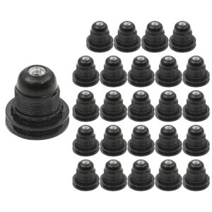 VITO Lamphouder E27 - Zwart - Lamphouder - E27 fitting - 25 stuks
