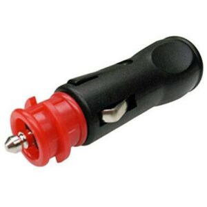 Auto Sigarettenaansteker Stekker 12-20mm - 8A 12-24V - Schroefaansluiting - Zwart